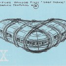 1995 Topps The X-Files Season 1 #47 UFO Concept Design Trading Card