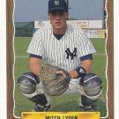 Mitch Lyden 1990 ProCards #1037 Albany Yankees Baseball Card