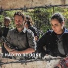 Topps The Walking Dead Season 7 Trading Card #90 What Had To Be Done (Tara, Rick Grimes)