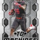 Courtland Sutton 2018 Leaf TD Machines #TD-05 SMU Mustangs Football Card