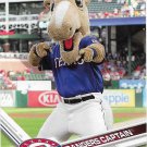 Rangers Captain 2017 Topps Opening Day Mascots #M-19 Texas Rangers Baseball Card