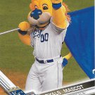 Royals Mascot 2017 Topps Opening Day Mascots #M-10 Kansas City Royals Baseball Card