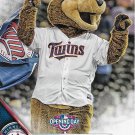 TC Bear 2016 Topps Opening Day Mascots #M-10 Minnesota Twins Baseball Card