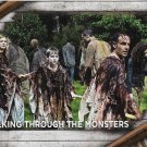 Topps The Walking Dead Season 6 Trading Card #47 Walking Through the Monsters (Sam, Jessie, Rick)