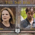 Topps The Walking Dead Season 6 Ties That Bind Trading Card #F-1 Deanna, Spencer Monroe