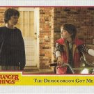 Topps Stranger Things Season 1 Trading Card #2 The Demogorgon Got Me Topps Stranger Things Season 1 Trading Card #2 The Demogorgon Got Me