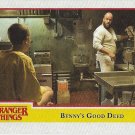 Topps Stranger Things Season 1 Trading Card #14 Benny's Good Deed