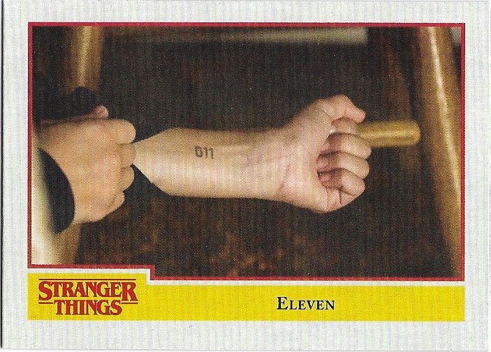 Topps Stranger Things Season 1 Trading Card #18 Eleven