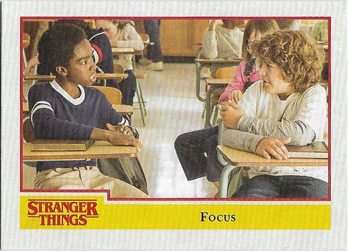 Topps Stranger Things Season 1 Trading Card #24 Focus
