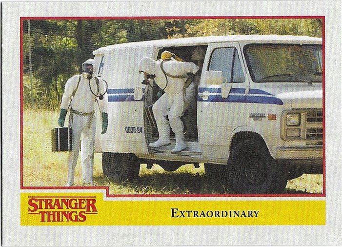 Topps Stranger Things Season 1 Trading Card #25 Extraordinary