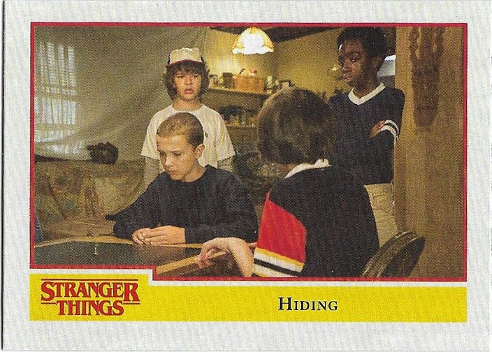Topps Stranger Things Season 1 Trading Card #30 Hiding