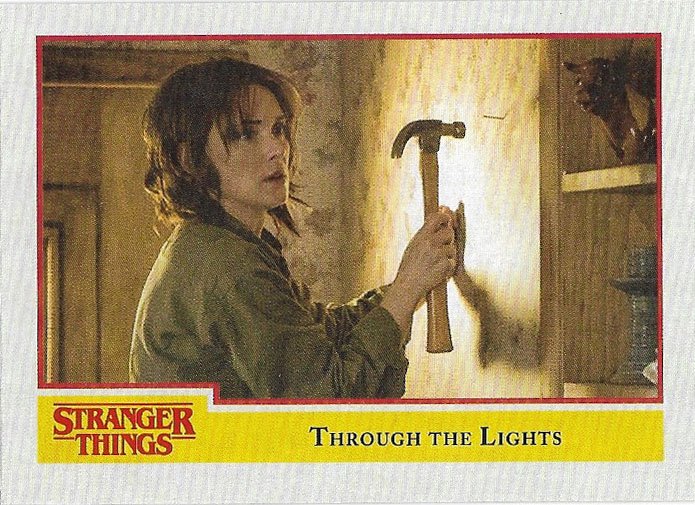 Topps Stranger Things Season 1 Trading Card #38 Through The Lights
