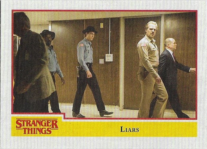 Topps Stranger Things Season 1 Trading Card #39 Liars