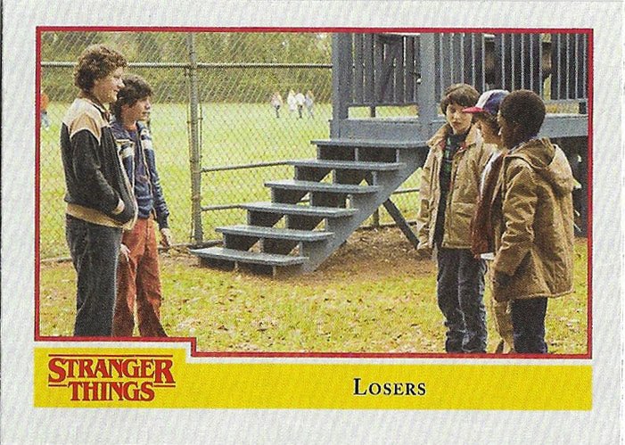 Topps Stranger Things Season 1 Trading Card #41 Losers