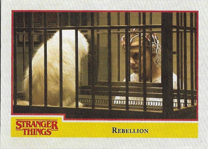 Topps Stranger Things Season 1 Trading Card #43 Rebellion