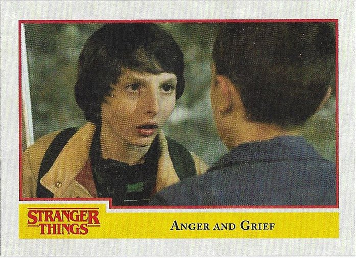 Topps Stranger Things Season 1 Trading Card #48 Anger And Grief