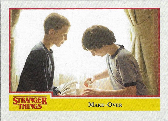 Topps Stranger Things Season 1 Trading Card #52 Make-Over