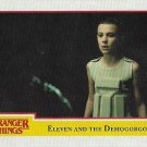 Topps Stranger Things Season 1 Trading Card #80 Eleven And The Demogorgon Topps Stranger Things Season 1 Trading Card #80 Eleven And The Demogorgon