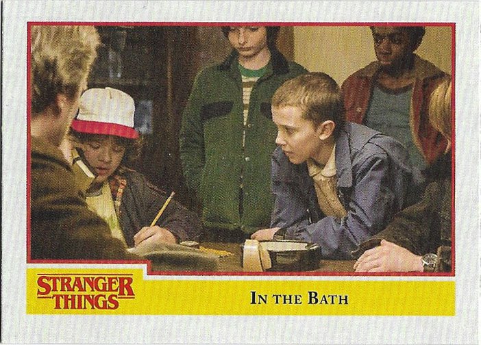 Topps Stranger Things Season 1 Trading Card #89 In The Bath