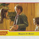 Topps Stranger Things Season 1 Trading Card #99 Making It Right