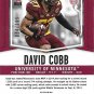 David Cobb 2015 Panini Draft Pick Prizm #113 Green Camo Football Card, Numbered 64/199