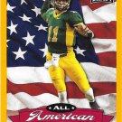 Carson Wentz 2016 Leaf All American Gold #AA-02 North Dakota State Bison Football Card