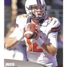 Wes Lunt 2017 Sage Hit #66 Football Card