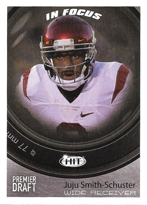 JuJu Smith-Schuster 2017 Sage Hit #46 Football Card