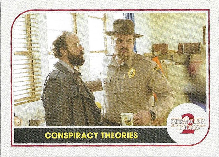 Topps Stranger Things Season 2 Trading Card #ST-2 Conspiracy Theories