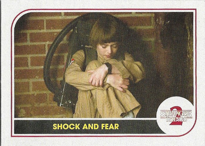 Topps Stranger Things Season 2 Trading Card #ST-22 Shock and Fear