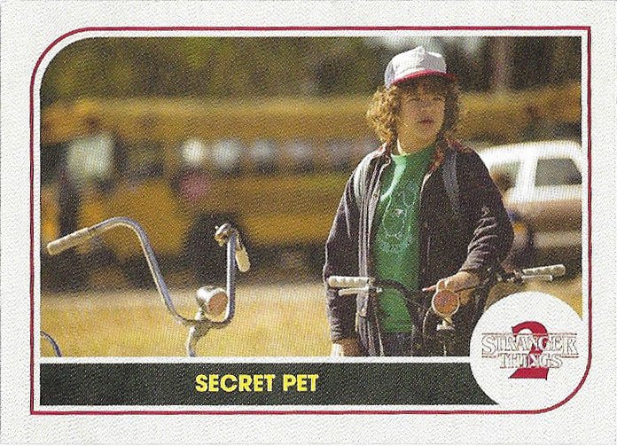 Topps Stranger Things Season 2 Trading Card #ST-38 Secret Pet