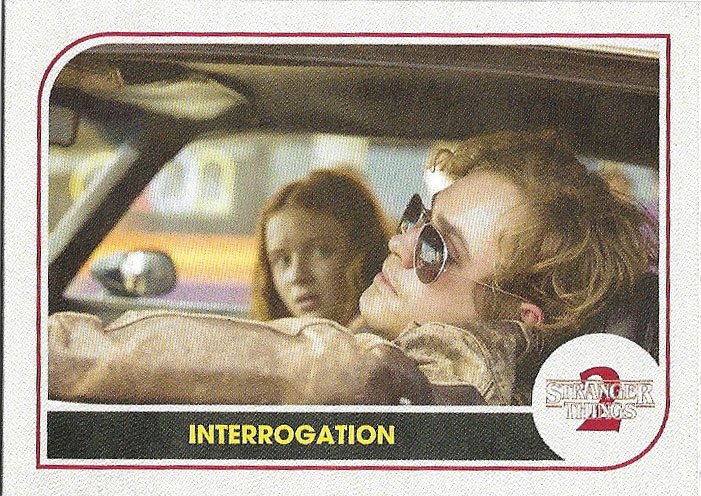 Topps Stranger Things Season 2 Trading Card #ST-41 Interrogation