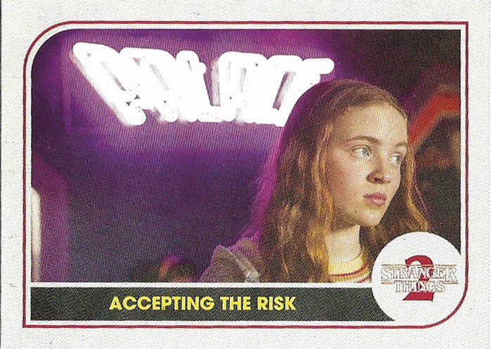 Topps Stranger Things Season 2 Trading Card #ST-52 Accepting The Risk