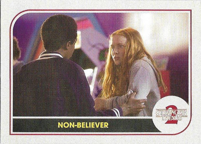 Topps Stranger Things Season 2 Trading Card #ST-57 Non-Believer