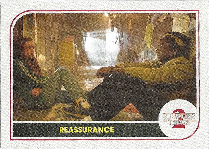 Topps Stranger Things Season 2 Trading Card #ST-87 Reassurance
