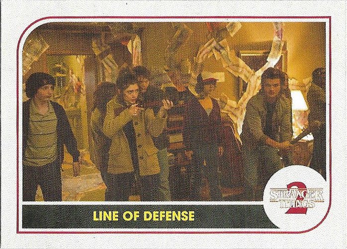 Topps Stranger Things Season 2 Trading Card #ST-89 Line Of Defense