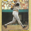 Barry Bonds 1987 Topps Rookie Year GUM STAINED #320 Pittsburgh Pirates Baseball Card