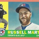 Russell Martin 2017 Topps Archives Peach #19 Toronto Blue Jays Baseball Card, Numbered 26/199