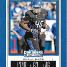 Khalil Mack 2019 Panini Contenders #60 Buffalo Bulls Football Card