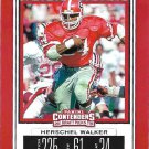 Herschel Walker 2019 Panini Contenders #41 Georgia Bulldogs Football Card