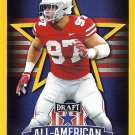 Nick Bosa 2019 Leaf All American Gold #79 Ohio State Buckeyes Football Card