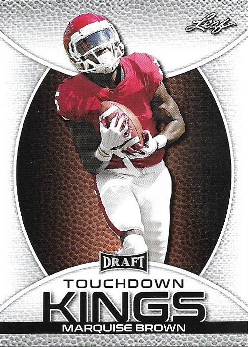 Marquise Brown 2019 Leaf Touchdown Kings #89 Oklahoma Sooners Football Card