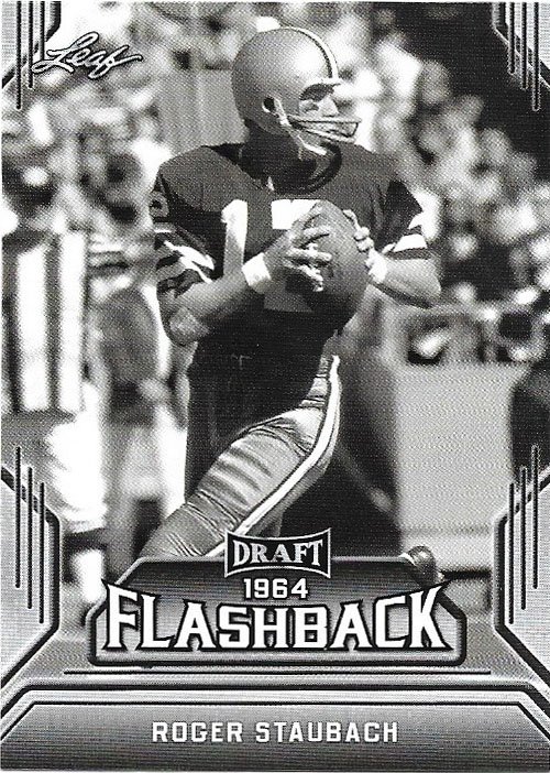 Roger Staubach 2019 Leaf Flashbacks #09 Naval Academy Football Card