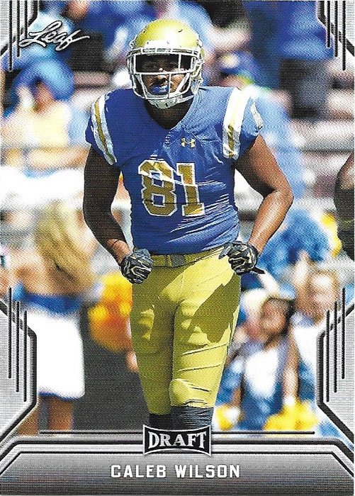 Caleb Wilson 2019 Leaf #08 UCLA Bruins Football Card