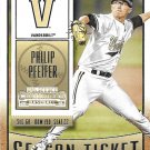 Philip Pfeifer 2015 Panini Contenders #78 Vanderbilt Commodores Baseball Card