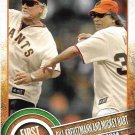 Bill Kreutzmann, Mickey Hart 2015 Topps First Pitch #FP-24 Baseball Card