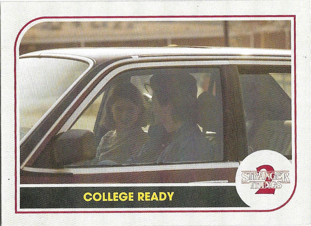 Topps Stranger Things Season 2 Trading Card #ST-3 College Ready