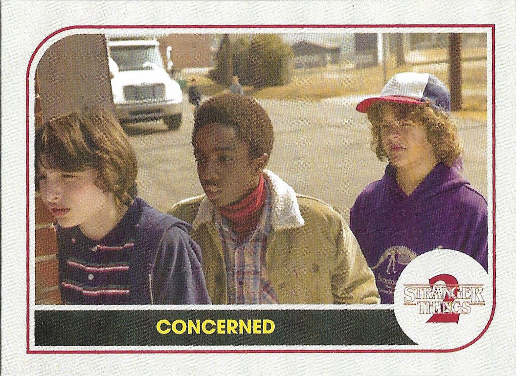 Topps Stranger Things Season 2 Trading Card #ST-7 Concerned