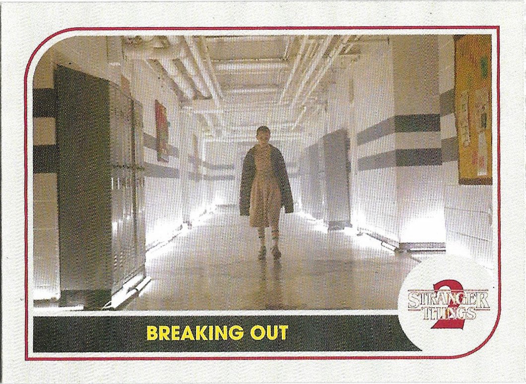 Topps Stranger Things Season 2 Trading Card #ST-12 Breaking Out