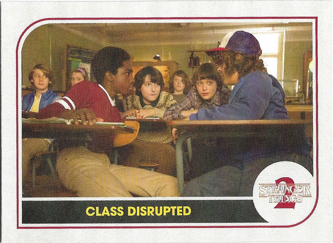 Topps Stranger Things Season 2 Trading Card #ST-26 Class Disrupted